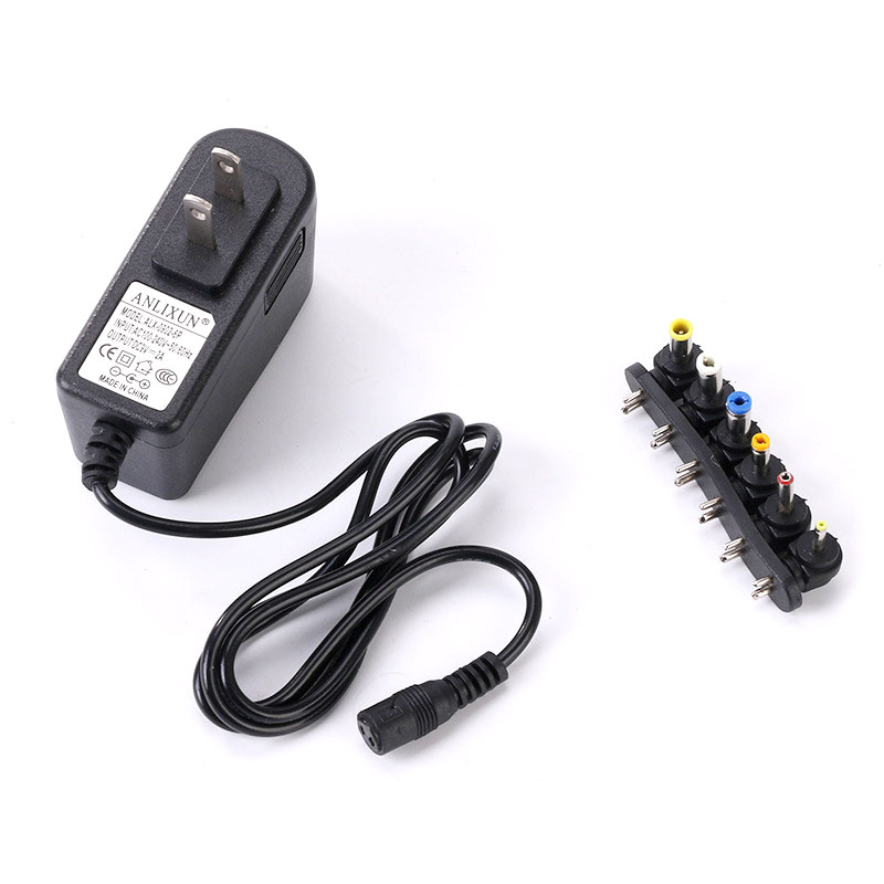 Multifunction power adapter 9V 2A American gauge