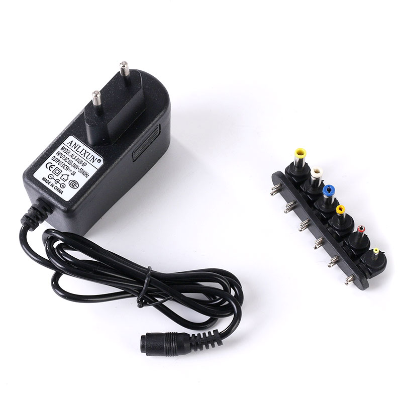 Multifunction power adapter 5V 2A European gauge