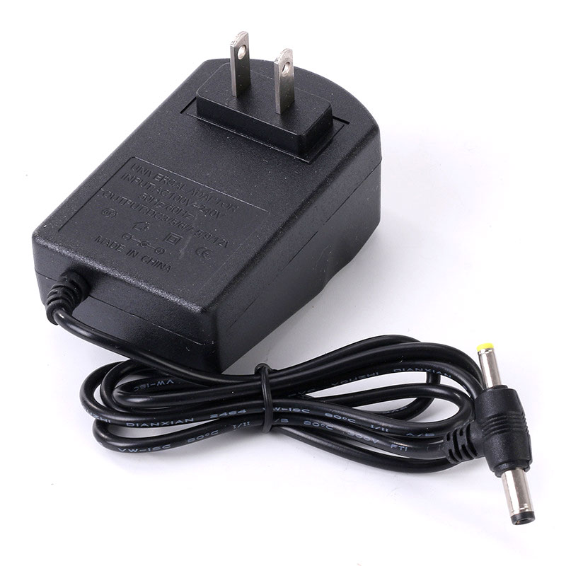 Adjustable power adapter 2A T type American gauge